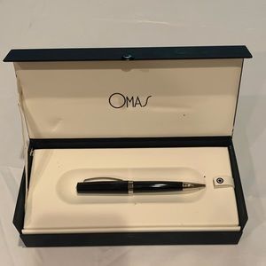 New Omas Bologna Blue and Black